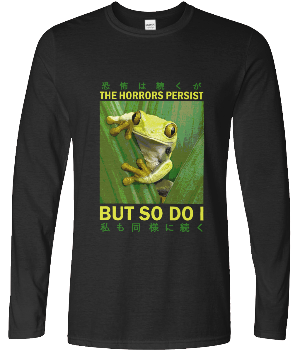 The Horrors Persist Long Sleeve Graphic Tee