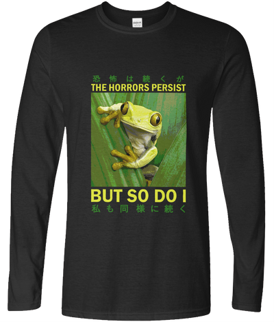 The Horrors Persist Long Sleeve Graphic Tee