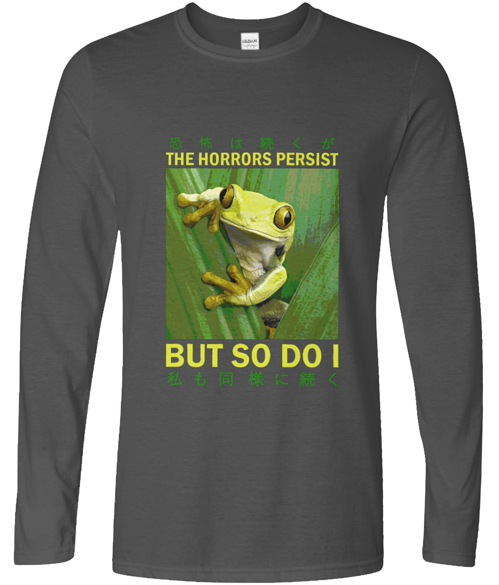 The Horrors Persist Long Sleeve Graphic Tee