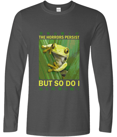 The Horrors Persist Long Sleeve Graphic Tee