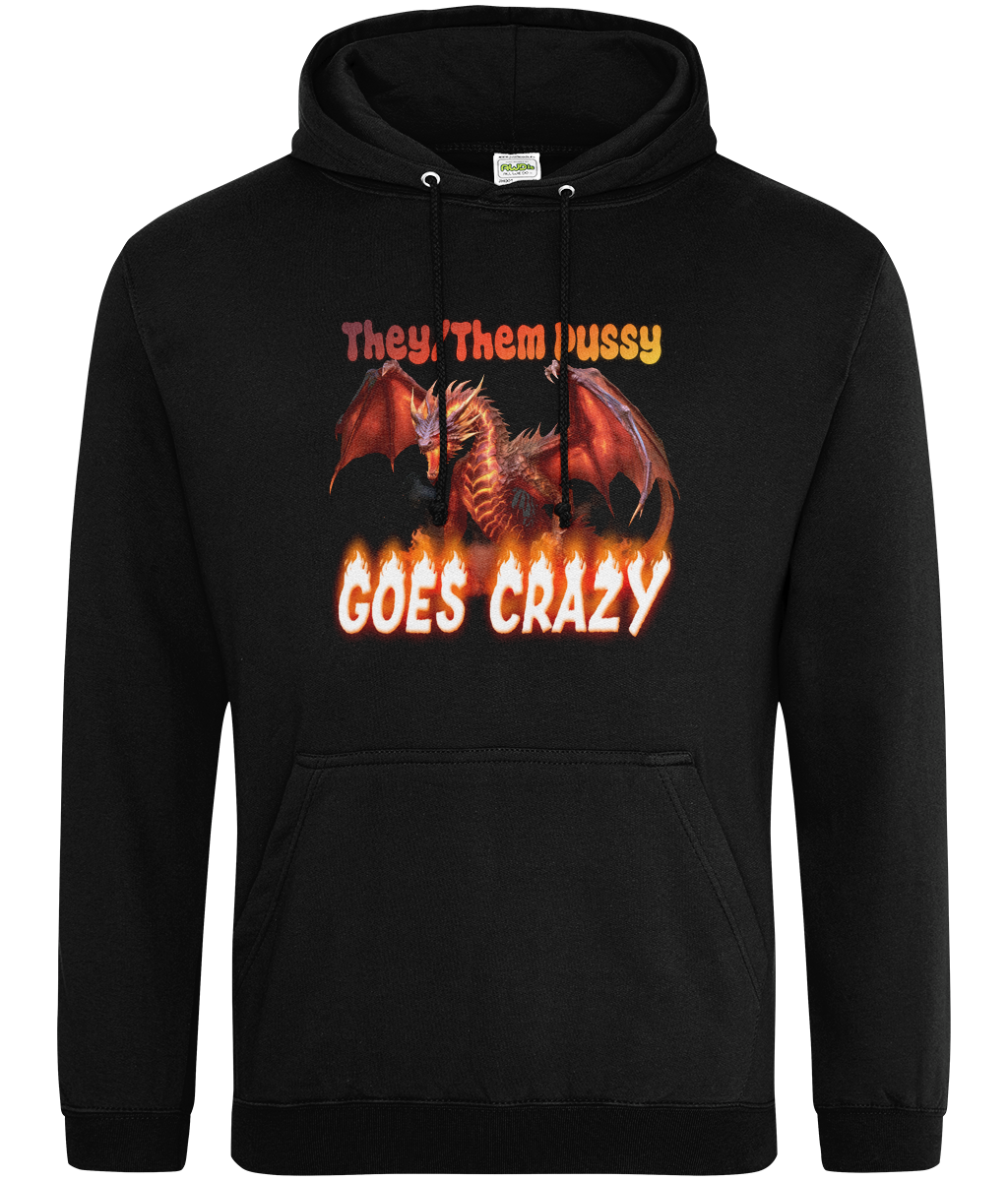 They Them Pussy Graphic Hoodie