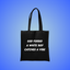 White Boy Catches A Vibe Text Tote Bag