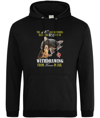 Worst Day Fishing Graphic Hoodie