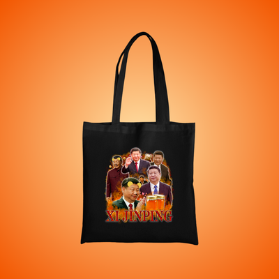 Winnie the Dictator 90's Montage Tote Bag