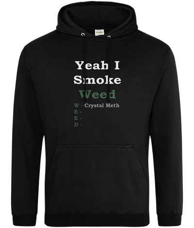 Yeah I Smoke Text Hoodie