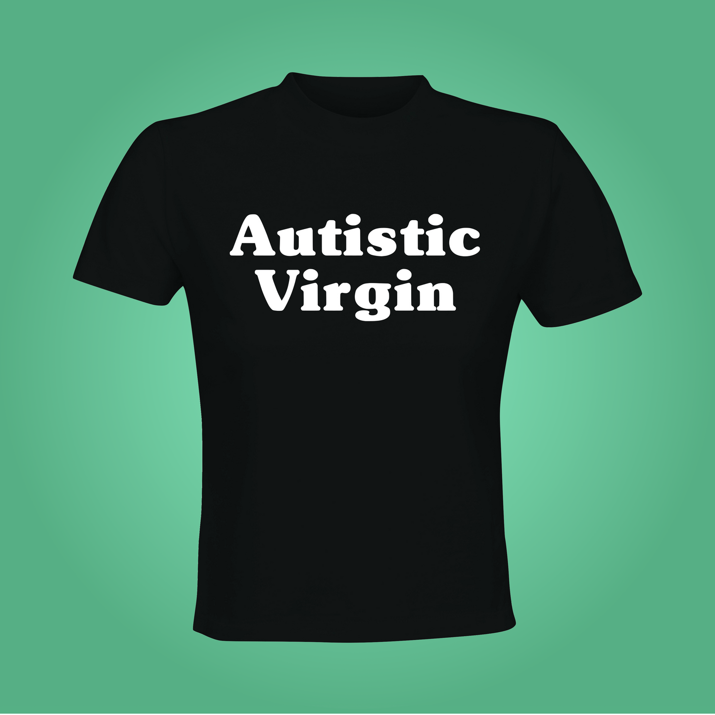 Autistic Virgin Crop Top
