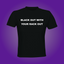 Black Out With Your Rack Out Crop Top