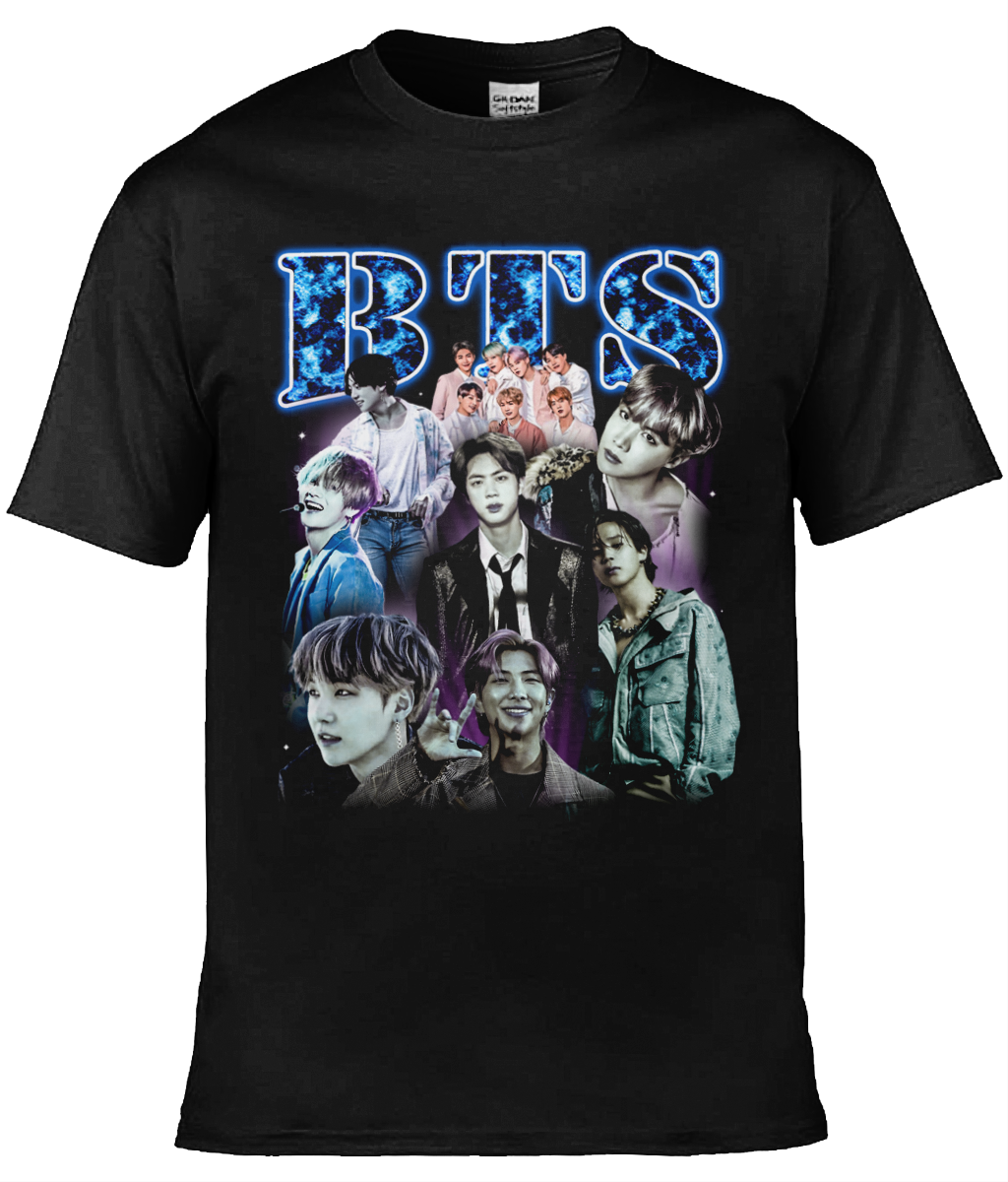 K-Pop Band 90's Montage Tee