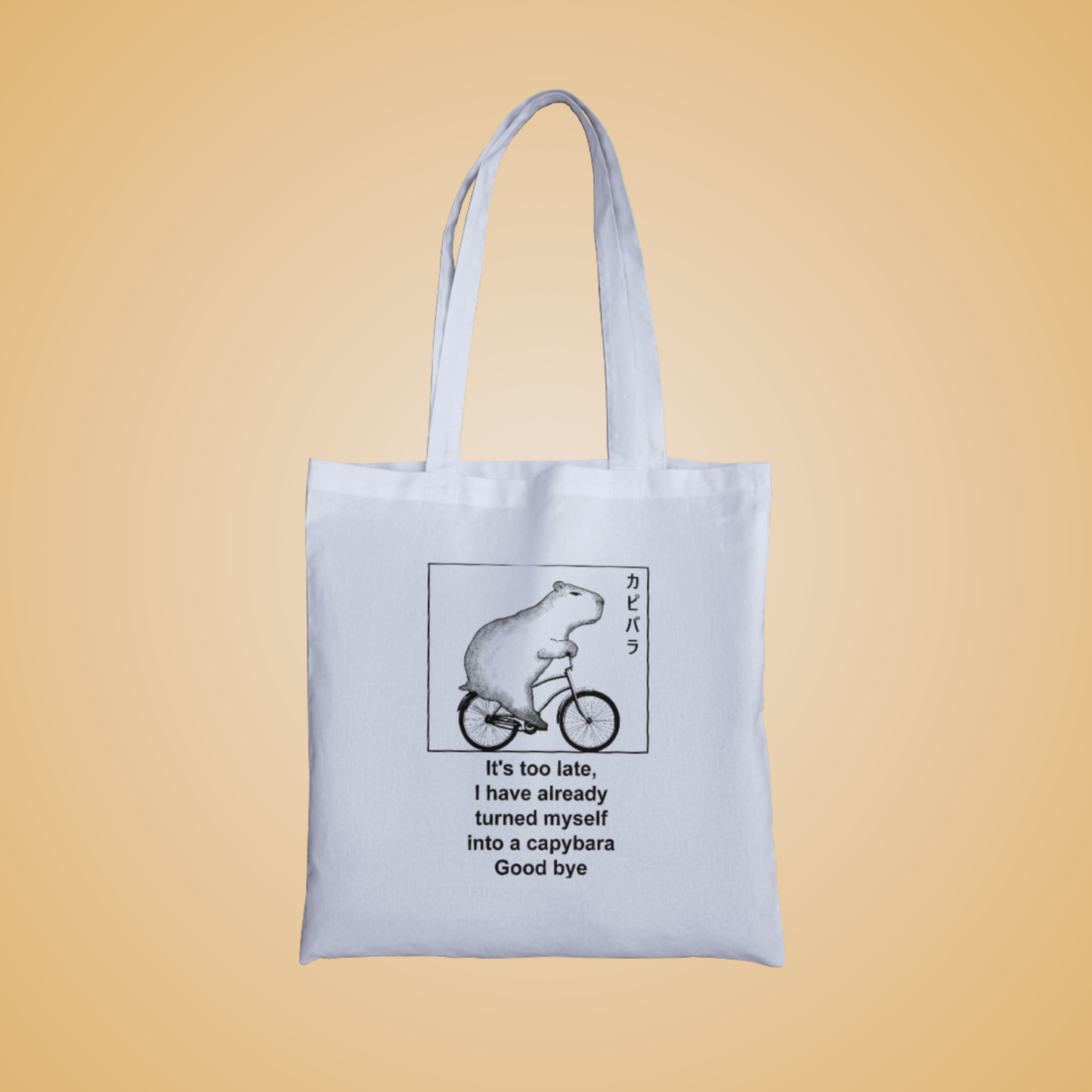 Good Bye Graphic Tote Bag