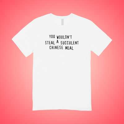 Chinese Meal Text Tee