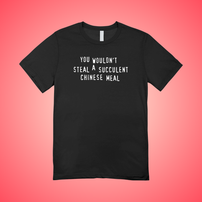 Chinese Meal Text Tee