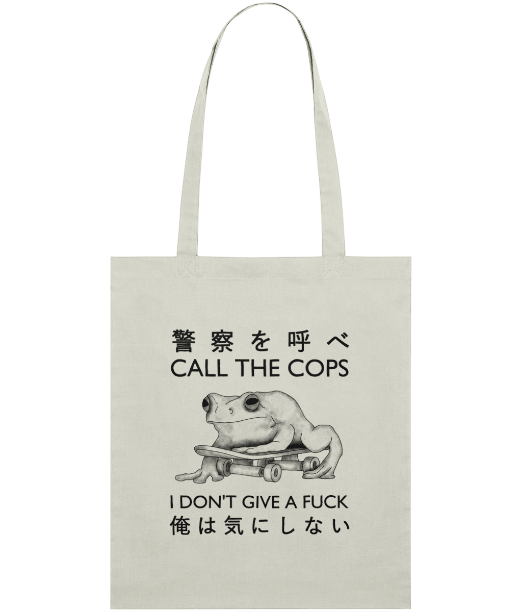 I Don't Give A Fuck Graphic Tote Bag