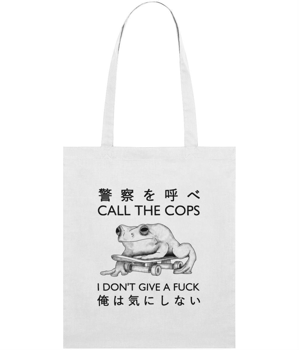 I Don't Give A Fuck Graphic Tote Bag