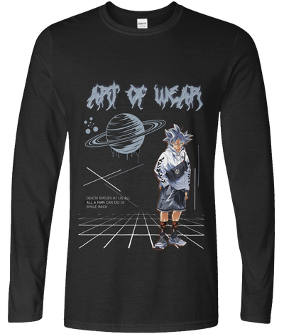 Art of Wear, Dragon Ball Z inspired Graphic Long Sleeve Tee