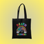 Death Is Coming Graphic Tote Bag