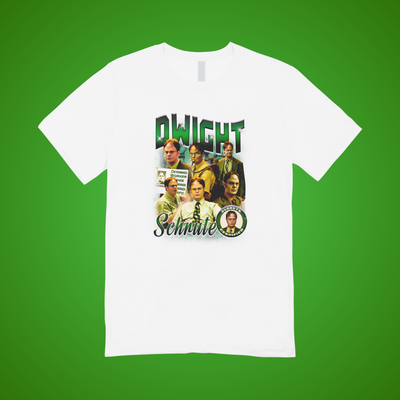 Office Worker 90's Montage Tee (Green)