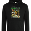 Office Worker 90's Montage Hoodie (Green)
