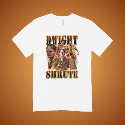 Office Worker 90's Montage Tee (Orange)