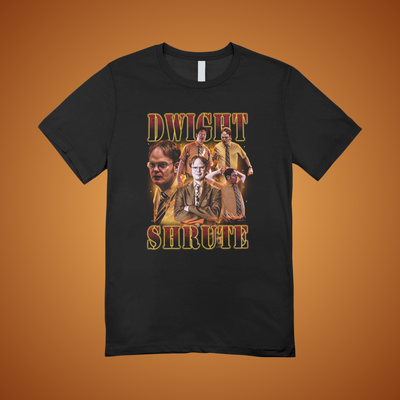 Office Worker 90's Montage Tee (Orange)
