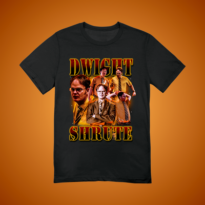 Office Worker 90's Montage Tee (Orange)