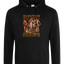 Office Worker 90's Montage Hoodie (Orange)