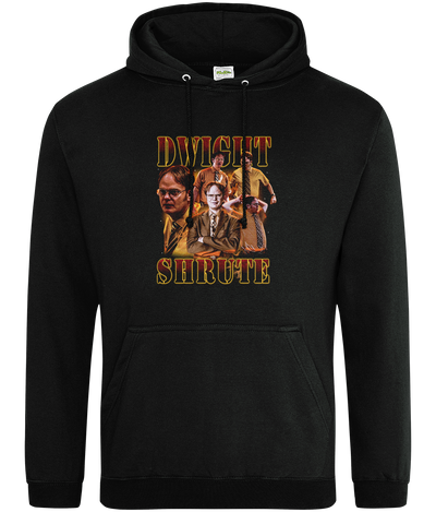 Office Worker 90's Montage Hoodie (Orange)