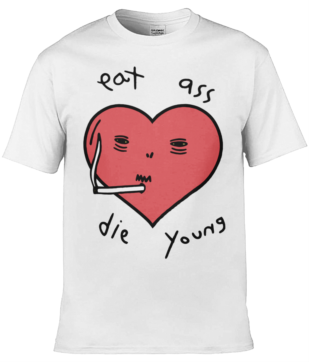 Eat Ass Die Young Graphic Tee