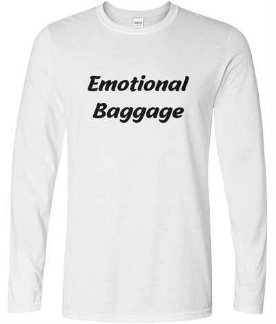 Emotional Baggage Graphic Long Sleeve Tee