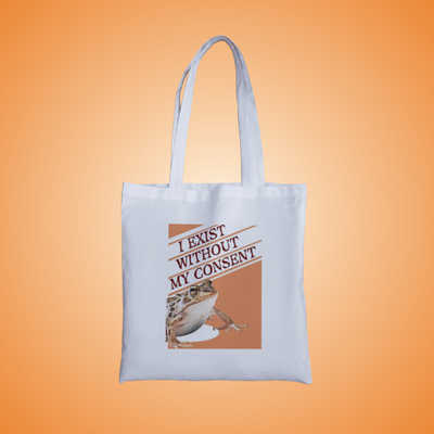 I Exist Graphic Tote Bag