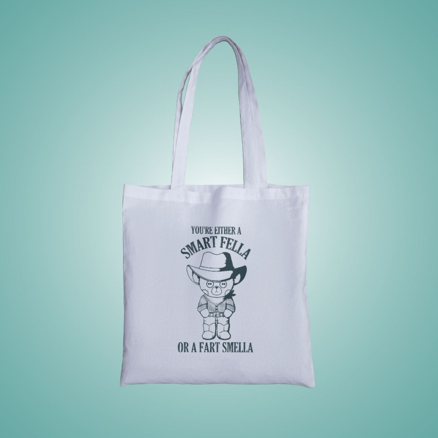 Fart Smella Graphic Tote Bag