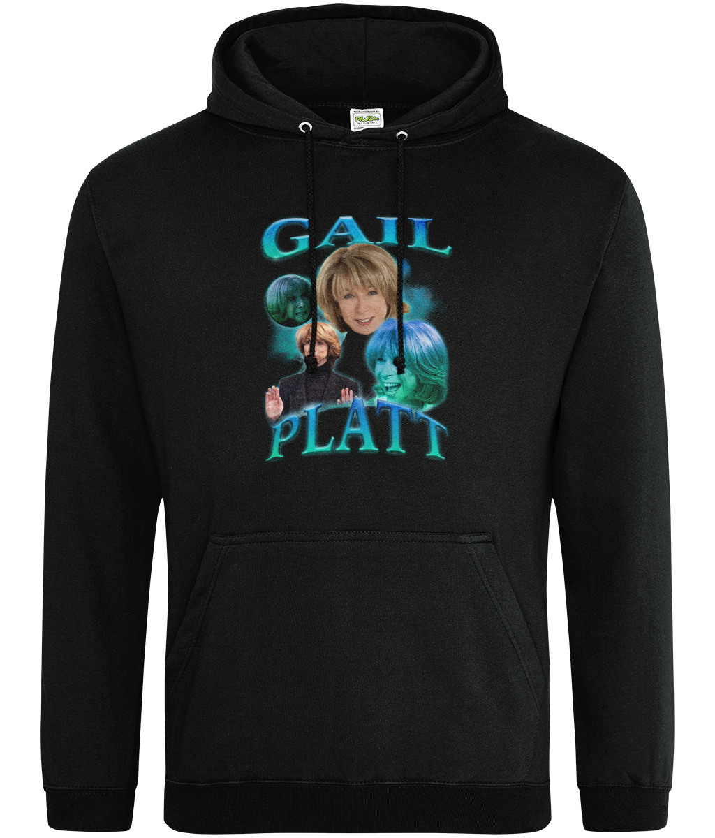 Divorced, Beheaded and Died 90's Montage Hoodie (Blue)