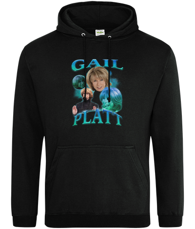 Divorced, Beheaded and Died 90's Montage Hoodie (Blue)