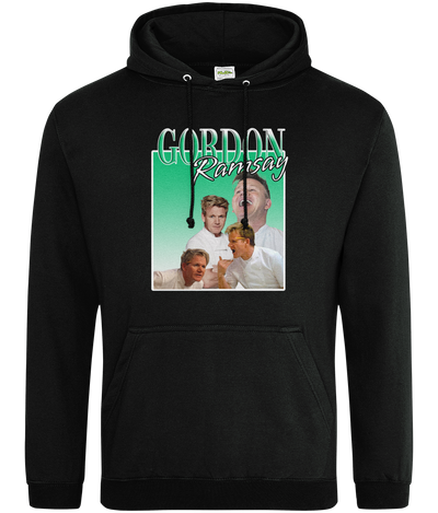 Shouty Food Man 90's Montage Hoodie