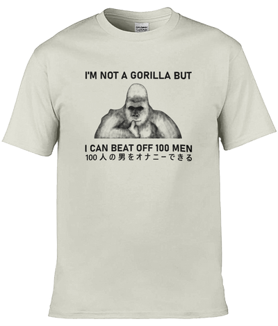 I Can Beat Off 100 Men Graphic Tee