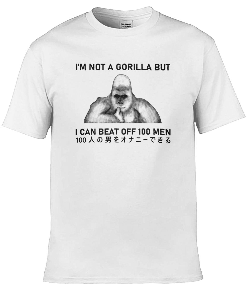 I Can Beat Off 100 Men Graphic Tee