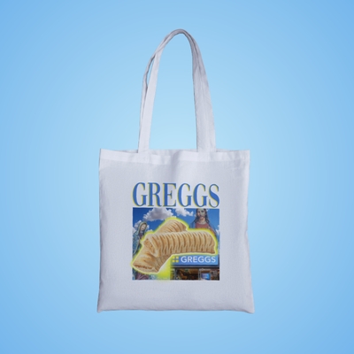 Greggs Graphic Tote Bag
