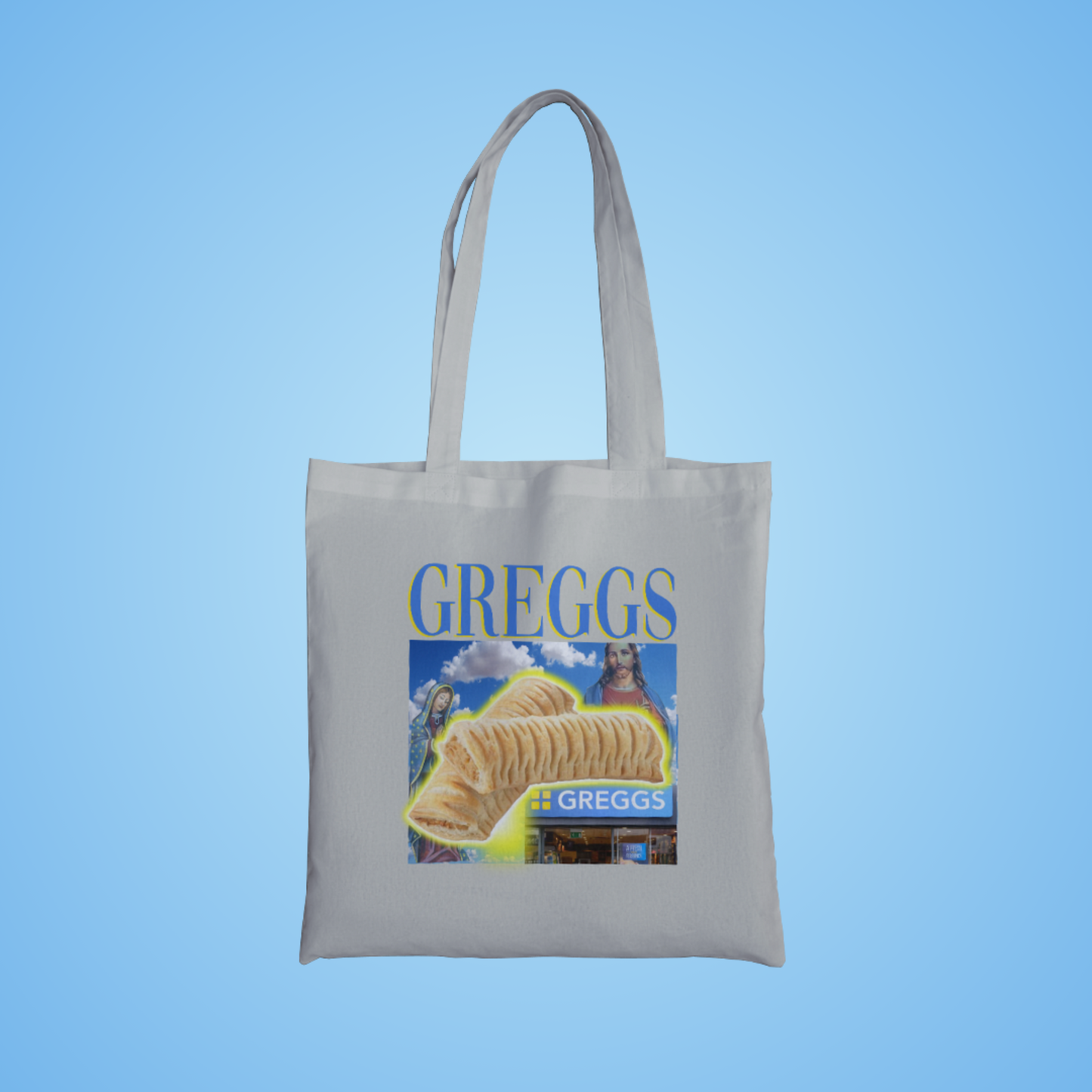 Greggs Graphic Tote Bag