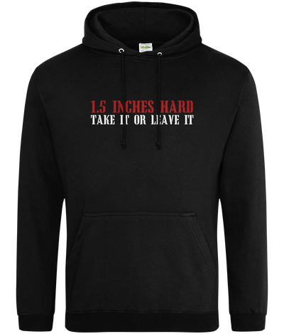 1.5 Inches Hard Text Hoodie