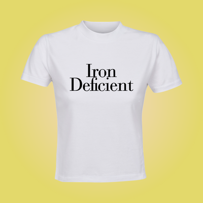 Iron Deficient Crop Top