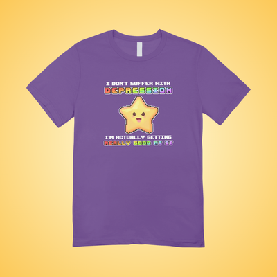 I Don't Suffer Depression Graphic Tee