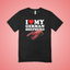 I Love My German Shepherd Graphic Tee