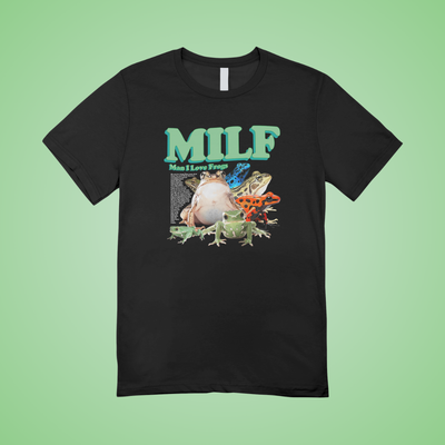 Man I Love Frogs Graphic Tee