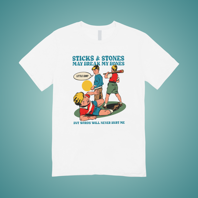 Sticks and Stones Graphic Tee