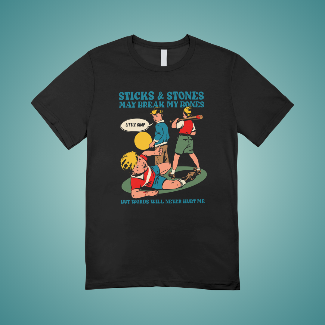 Sticks and Stones Graphic Tee