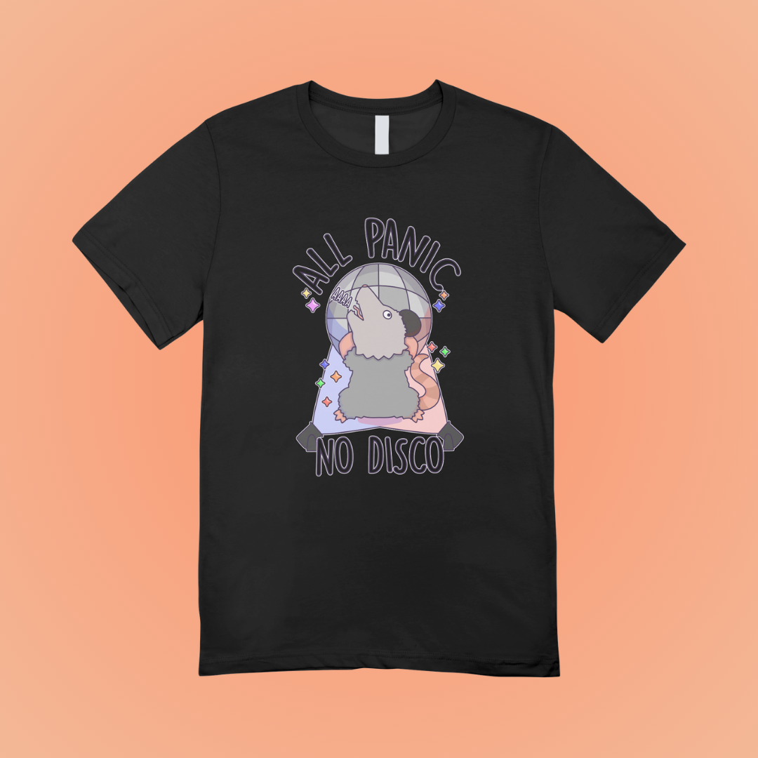 All Panic No Disco Graphic Tee