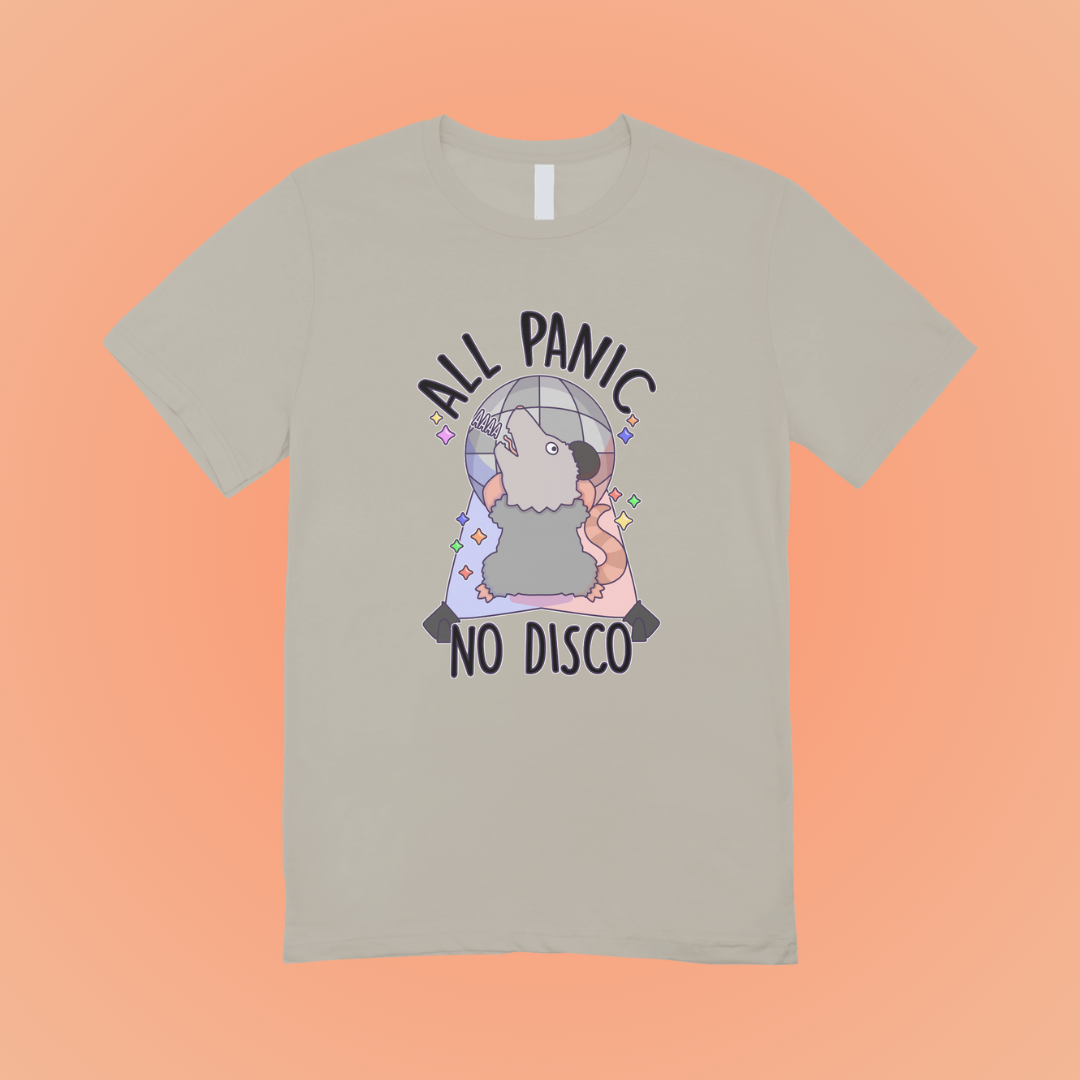 All Panic No Disco Graphic Tee
