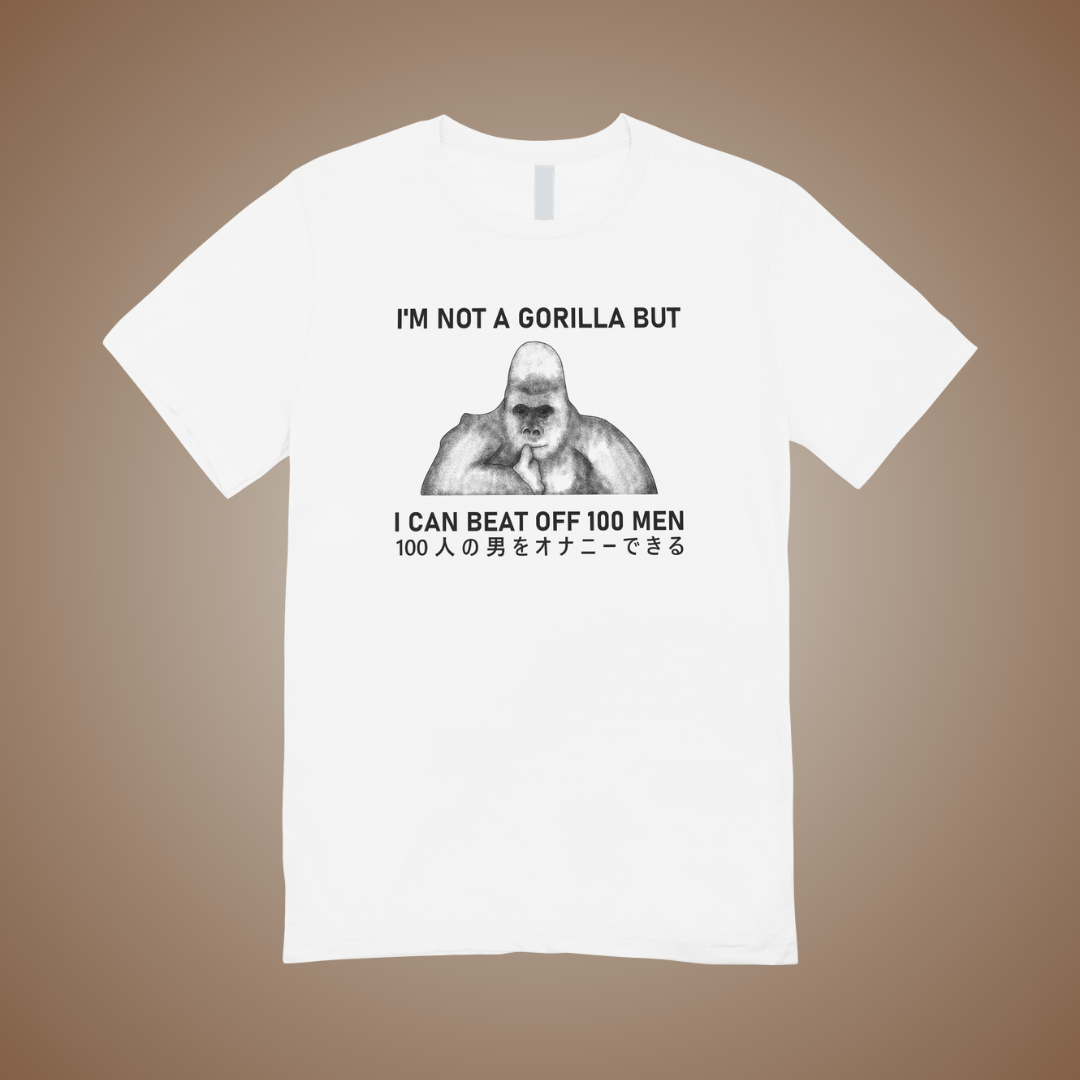 I Can Beat Off 100 Men Graphic Tee