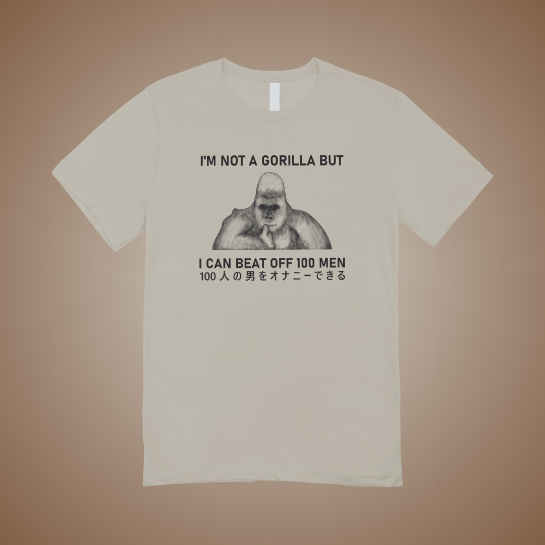 I Can Beat Off 100 Men Graphic Tee