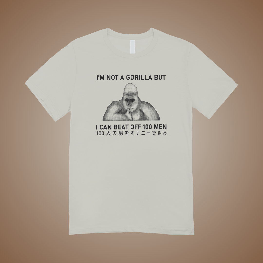 I Can Beat Off 100 Men Graphic Tee