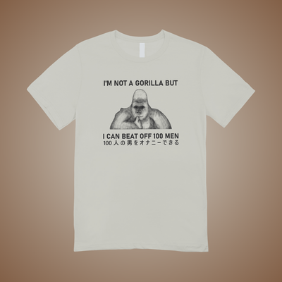 I Can Beat Off 100 Men Graphic Tee